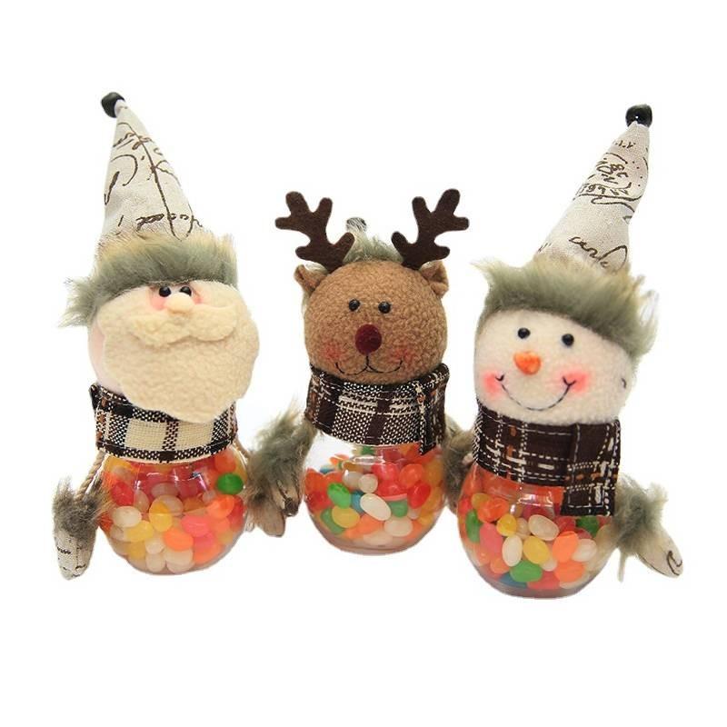 Delightful Christmas Candy Jar With Whimsical Reindeer For Kids Holiday Celebrations