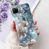 For Oppo Realme C11 6.5" Case Colorful Butterfly Soft Silicone TPU Cover For Realme c11 C11 RMX2185 Fashion Flower Phone Cases