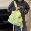Schoolbag Japanese Travel Ultra Lightweight Backpack Niche Design Outdoor Camping Backpack Withdrawal Color Contrast Backpack Women