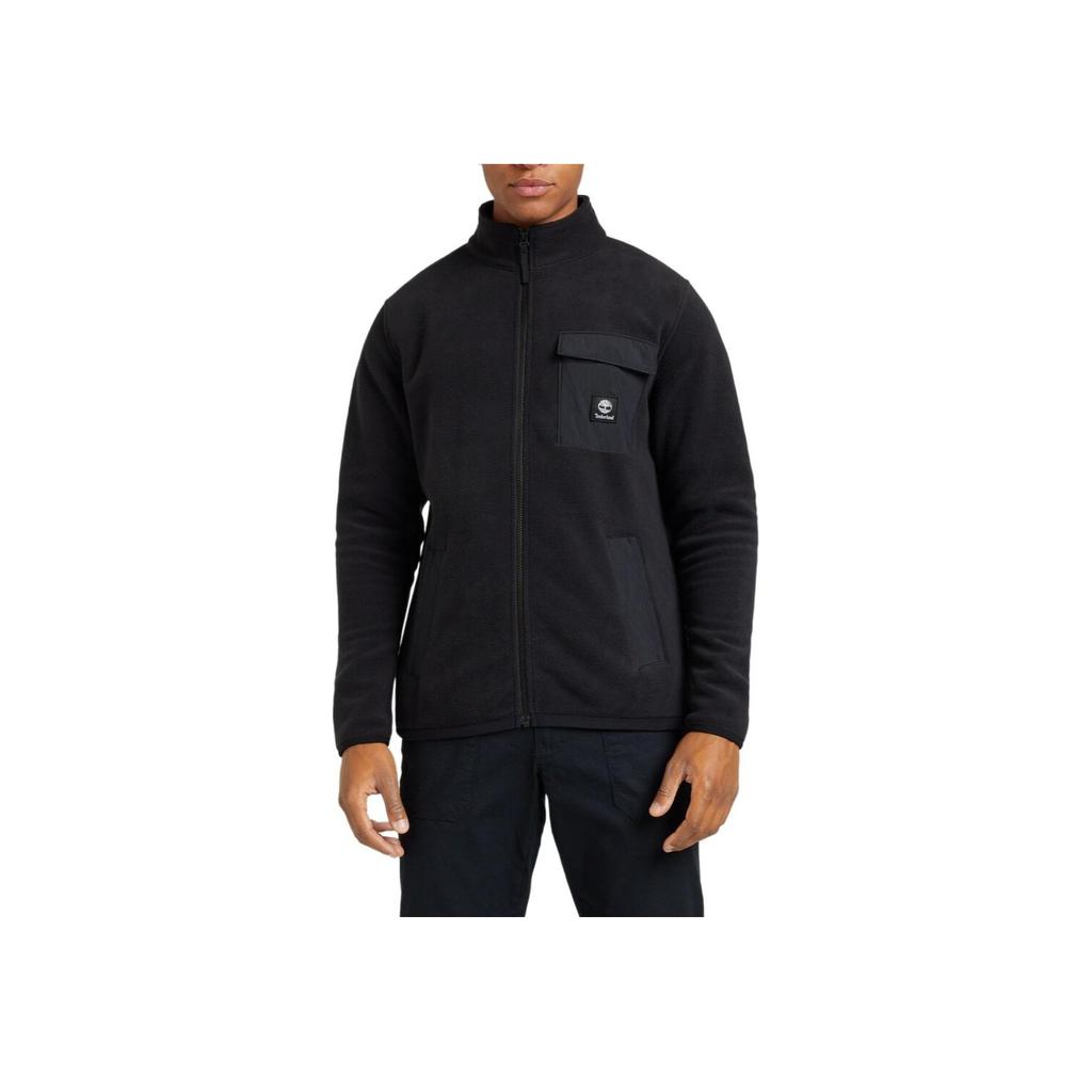 Timberland Casual Fashion Breathable Comfortable Velvet Jacket Men Jacket Black A4385-001