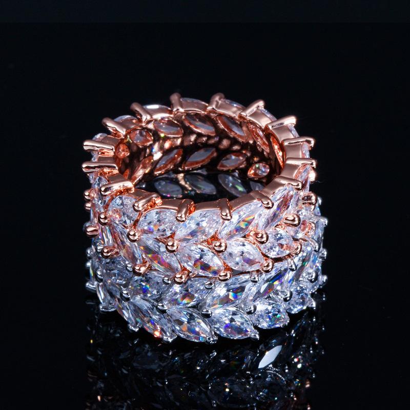 J0080 Best Selling, Women'S Ring Jewelry, Super Sparkling Zircon, Trend Ring