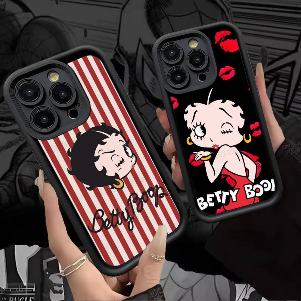 Sexy Girl B-Betty Boop Phone Case For IPhone 17 16 15 14 13 Pro Max Plus 12 11 Cover