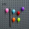Decorative Refrigerators Magnet 6Pcs/Set 3D Balloon Refrigerator Magnet, Shape Memo Photo Kitchen Magnetic Holder for Whiteboard Locker Fridge