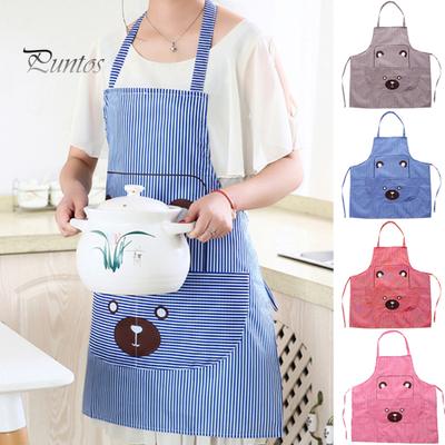 Ärmellose niedliche Bär Design Küchen Koch Restaurant Schürze Abdeckung mit Tasche