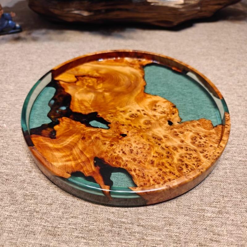 Creative Nordic walnut resin Solid wood