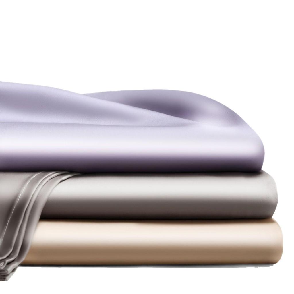 Juego de Ropa de Cama de Seda Helada de Verano Refrescante - Funda Nórdica Lavable y Transpirable, Funda de Almohada para Dormitorios de Estudiantes Individuales