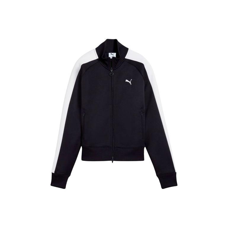 Puma FW25 Sports Casual Long Sleeve Jacket With Raglan Sleeves And Short Stand Collar Women Jackets Navy-Blue 631965-16