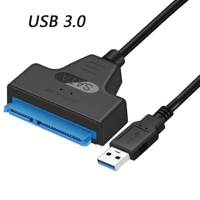 Кабель Адаптер SUNROZ USB 3.0 - SATA III 6 Гбит для HDD SSD дисков 2,5" (A48596)
