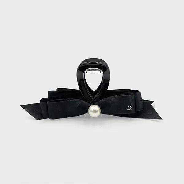 3-Tier Pearl Ribbon Big Hair Clip JP-26-040CC