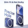 Coque + Verre Trempé pour Samsung Galaxy Z Flip 7, Protection Antichoc avec Cercle Magnétique