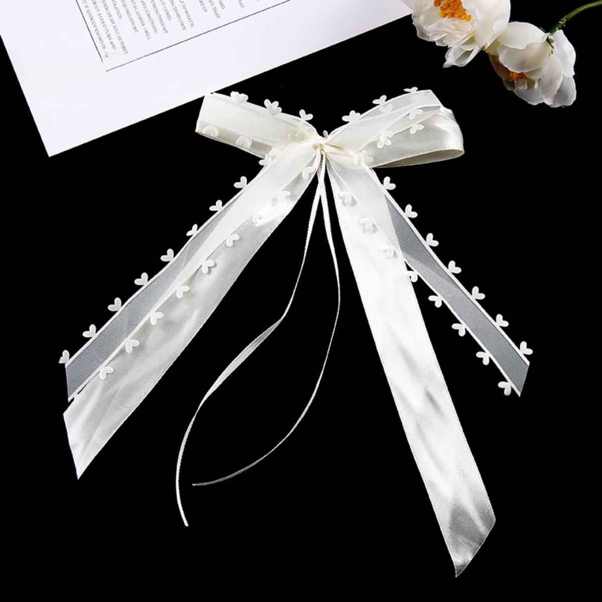 

30 шт. бантов в форме сердца с любовью, белые банты для упаковки подарков, украшения свадебных подарков на автомобиль, цветочных корзин, подарочной упаковки на день рождения, праздничные подарки, декор белый