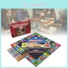 Monopoly National Lampoons Christmas Vacation Joc Festiv din Plastic Pentru Distracție de Sărbători