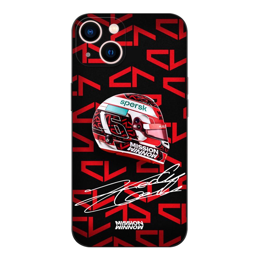 Black Tpu Case For Vivo Y21 Y51A 2021 Y21S Y33S Y51 2020 Y51S Y53s 4G Y72 5G Back Cover Charles Leclerc 16