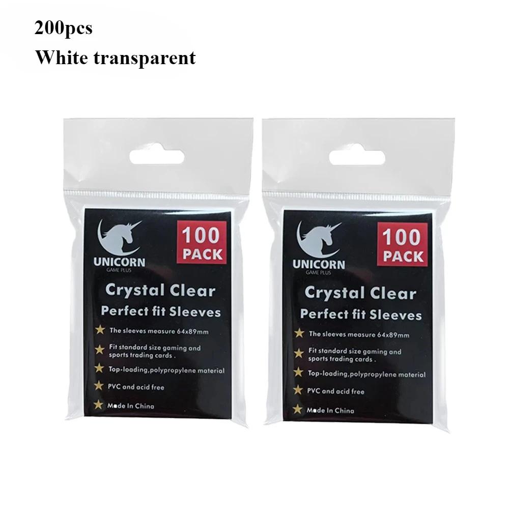 Premium-Kartenhüllen Standardgröße Klare Kartenhülle Passt über Inner Card Sleeves Perfekt für Double-Sleeving und Kompatibel mit MTG