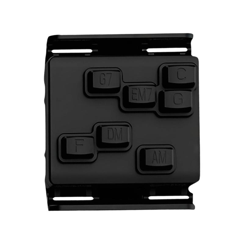 

Мгновенный гид по аккордам Обучающий инструмент Тренажер аккордов для гитары Прижим для гитары для игрока на укулеле Снижает усталость пальцев 1