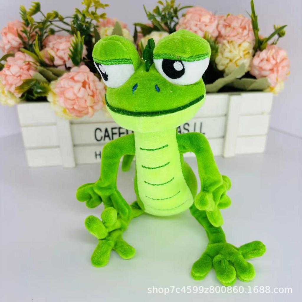 16cm Creative Cute Lizard Keychain Pendant Kawaii Plush Toy Fun Anime Cartoon Soft Stuffed Animals Dolls Gifts for Kids Children