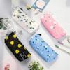 Flower Print Stationery Bag Multifunctional Pencil Case High Quality Pen Bag  Students
