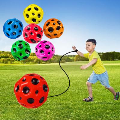 Wrist Return Ball Space Ball Sports Wrist Balls On A String Rubber Rebound Balls Wristband Toy For Children Kids Gift Exercise