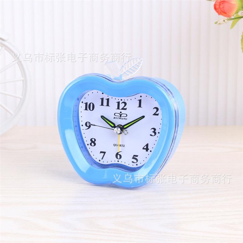 Night light alarm clock Student dormitory wake-up clock Super loud children's bedroom bedside clock