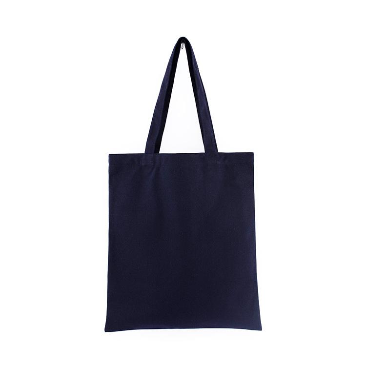 Diy Shopping Bags Women Solid Canvas Bags Casual Tote Shoulder Bags Girls Female Portable Handbags Shopping Bag