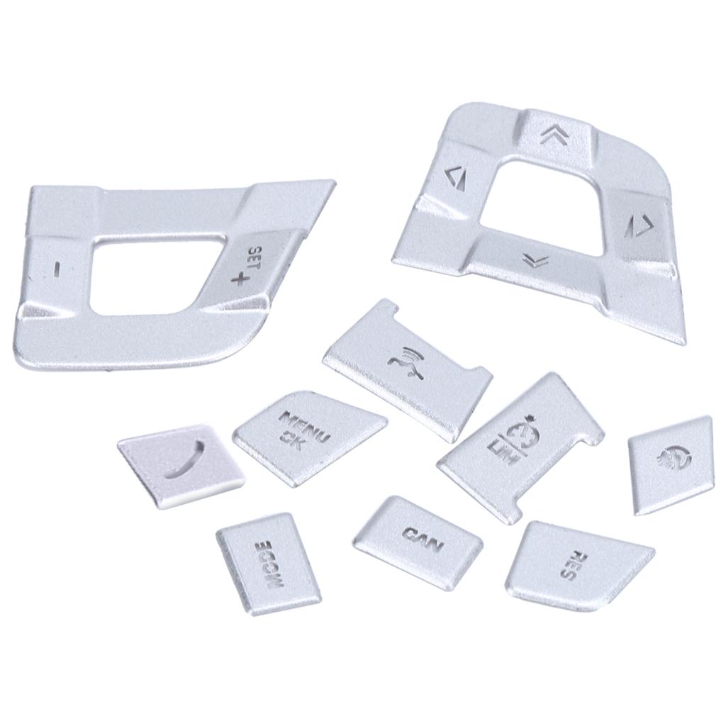 Set da 10 Pezzi Copribottoni Volante Sostituzione per Land Rover Discovery Sport 2015‑2019