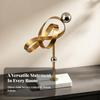 Geometric Sculpture Detailed Tabletop Decor Sturdy for Living Room, Hotel Lobby