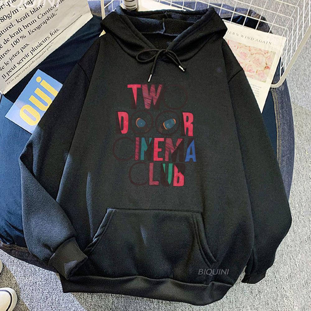 Two Door Cinema Club Rockband Gut Heavy Mental Mode Druck Sweatshirts Streetwear Männer Frauen Kleidung