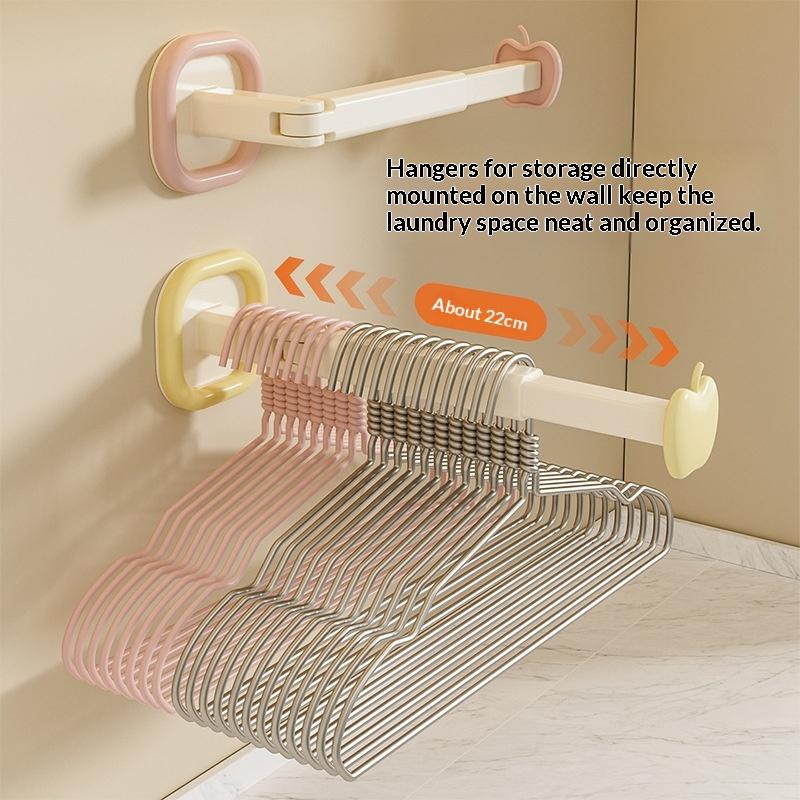 Retractable Adjustable Hanger Storage Container 1Pcs Practical Organizer for Home Housewarming Gift Daily Use