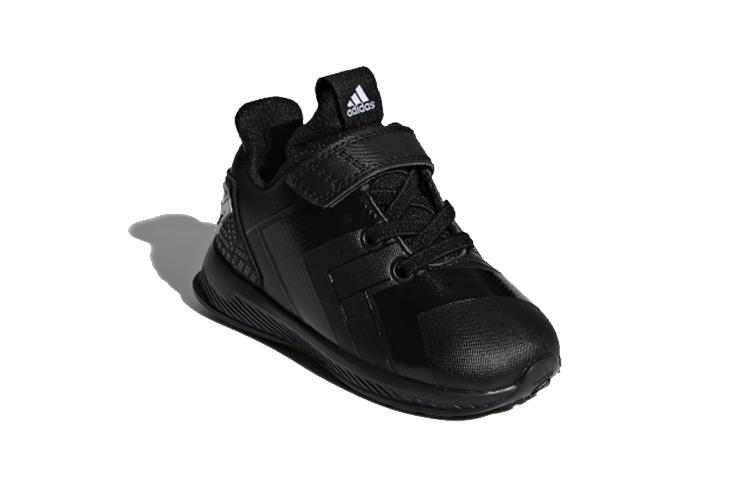adidas Avengers I Cushioning Abrasion Resistant Breathable Low Top Toddler Shoes Black Infant And Toddler AH2458