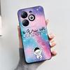 Case For Infinix Smart 8 Back Cover Black Silicon Soft TPU Marble Cover For Infinix Smart 8 X6525 Funda Smart8 Phone Cases Coque