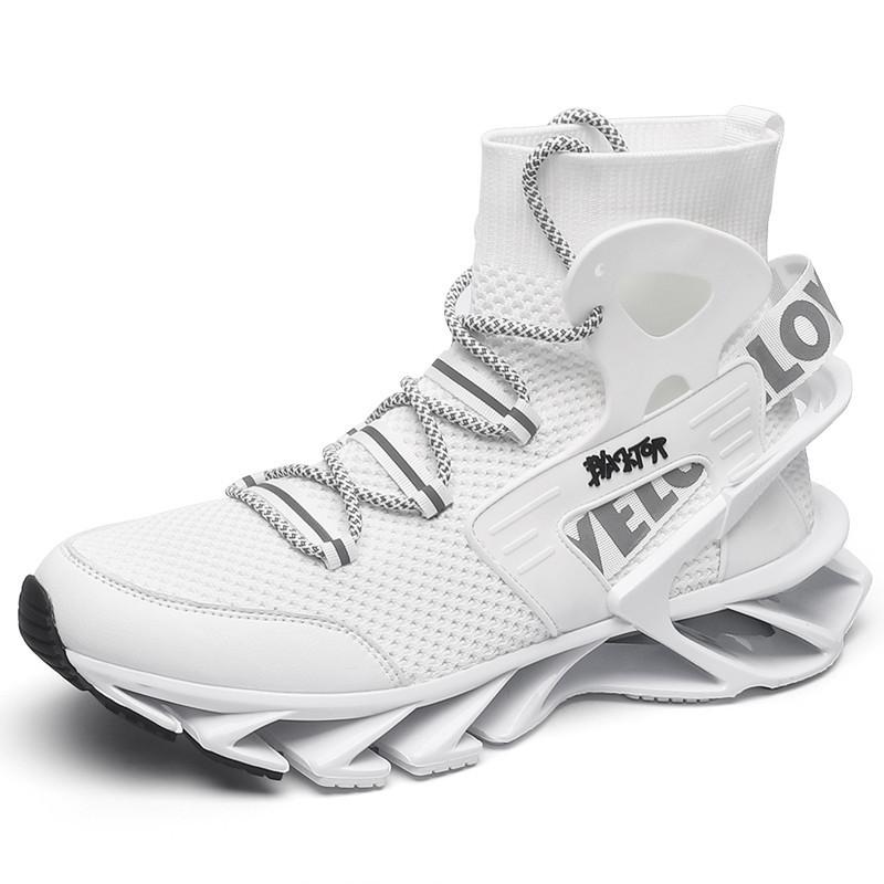 

Мужские кроссовки Four Seasons больших размеров с дышащей толстой подошвой и мягкой подошвой, амортизирующая спортивная обувь, легкие увеличивающие кроссовки с круглой головкой 39