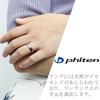 Fe-fe X Phiten [Special Edition] Phiten Flat Line Diamond Titanium Ring, Sizes 7-15 (Size 11), Women's, Simple Design