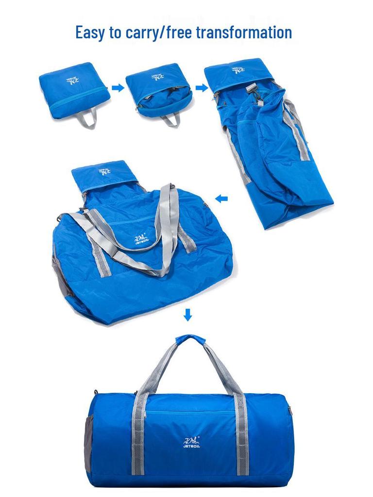 Large Capacity Waterproof Travel Bag - Foldable, Portable Fitness and Luggage Storage