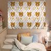 RRilakkumaS Printed Large Wall Tapestry Hanging Tarot Hippie Wall Rugs Dorm Art Home Decor Tapestry Bedroom Bedside Tapestry