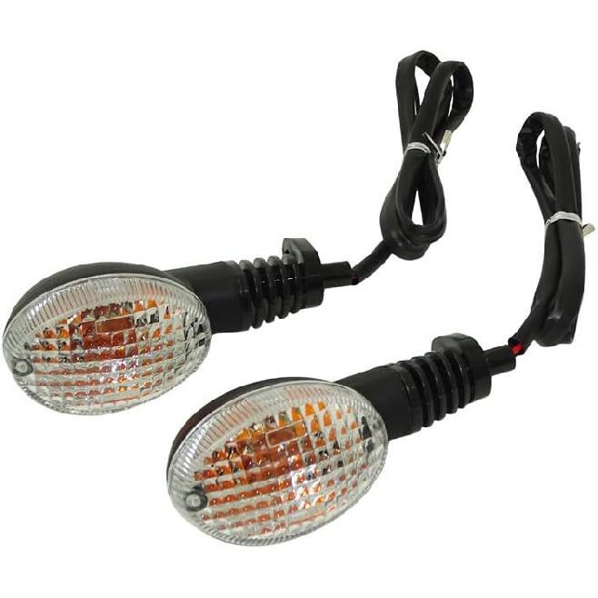 

Front or Rear Turn Signals Blinker Bulb Indicator Light For Kawasaki Vulcan S 650 EN650 2015 2016 2017 2018 2019 2020 2021 (Clear Lens) Clear Lens