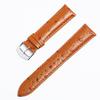 Ostrich Pattern Leather Smart Watch Strap, Quick Release, 20mm, Compatible with All Brands.