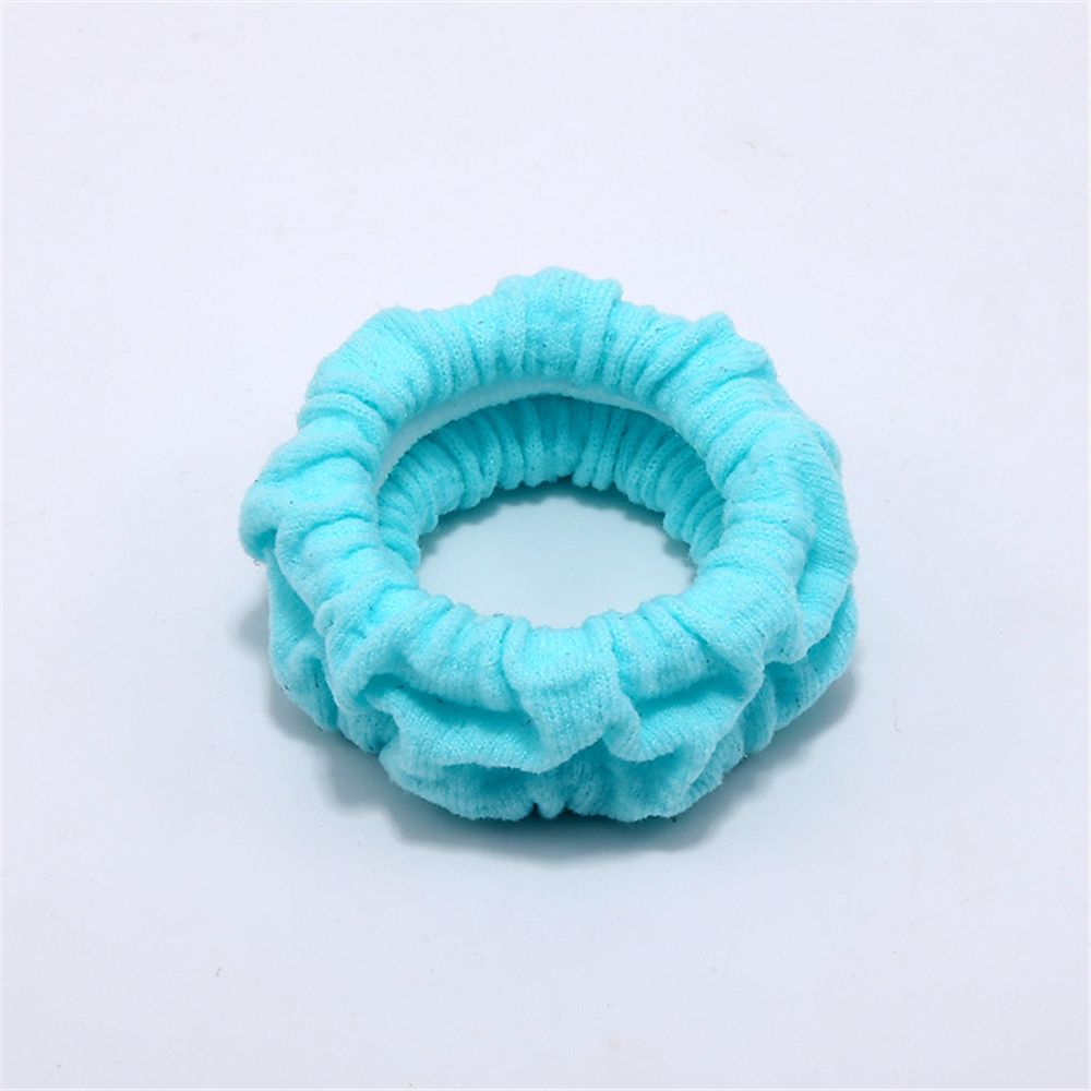 Mix Colors Accessories Rubber Band Scrunchie Elastic Hair Rope Wide Hair Bands Ponytail Holder