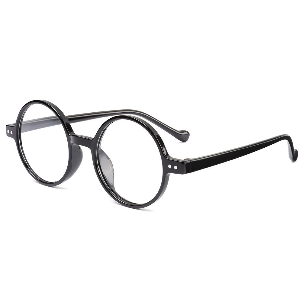1Pc Portable Round Frame Anti-UV Blue Rays Reading Glasses Women Men Presbyopia Eyeglasses Eyeglasses Vision Care +1.0~+4.0
