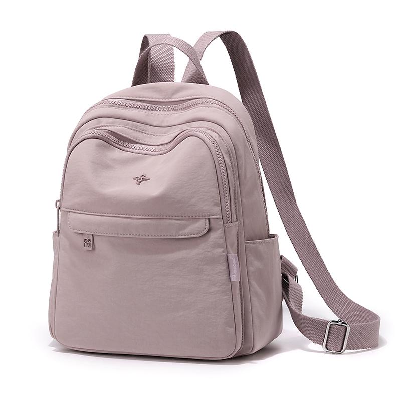 Lightweight Dual Shoulder Bag Large Capacity Student Backpack Commuting Chest Bag Travel Female Travel Backpack