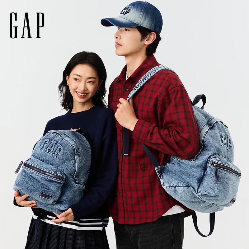 

GAP Washed Embossed Logo Backpack