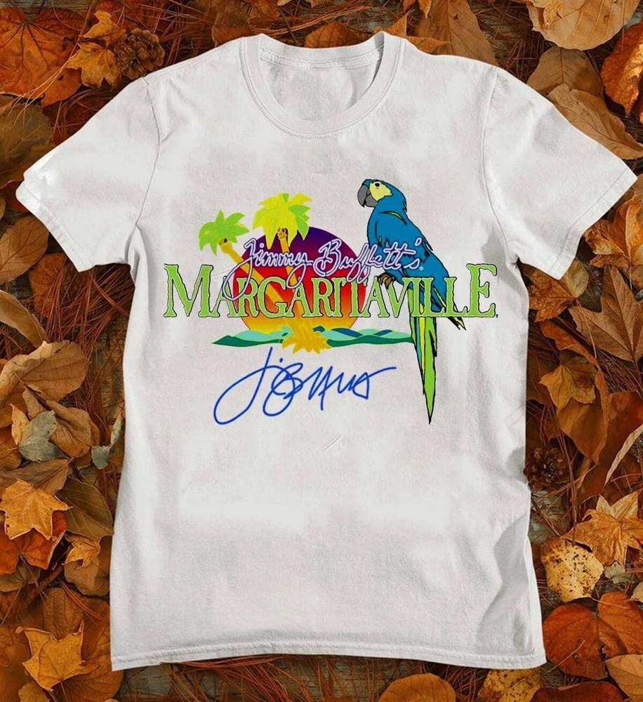 Jimmy Buffett Margaritaville Tour T-Shirt Unisex Cotton All Size S-2XL Unisex T-Shirt S