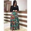 JPNTKY Fashion Summer Spring O-Neck Casual Dresses