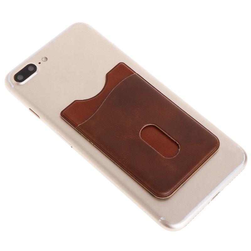 phone case card holder sticker