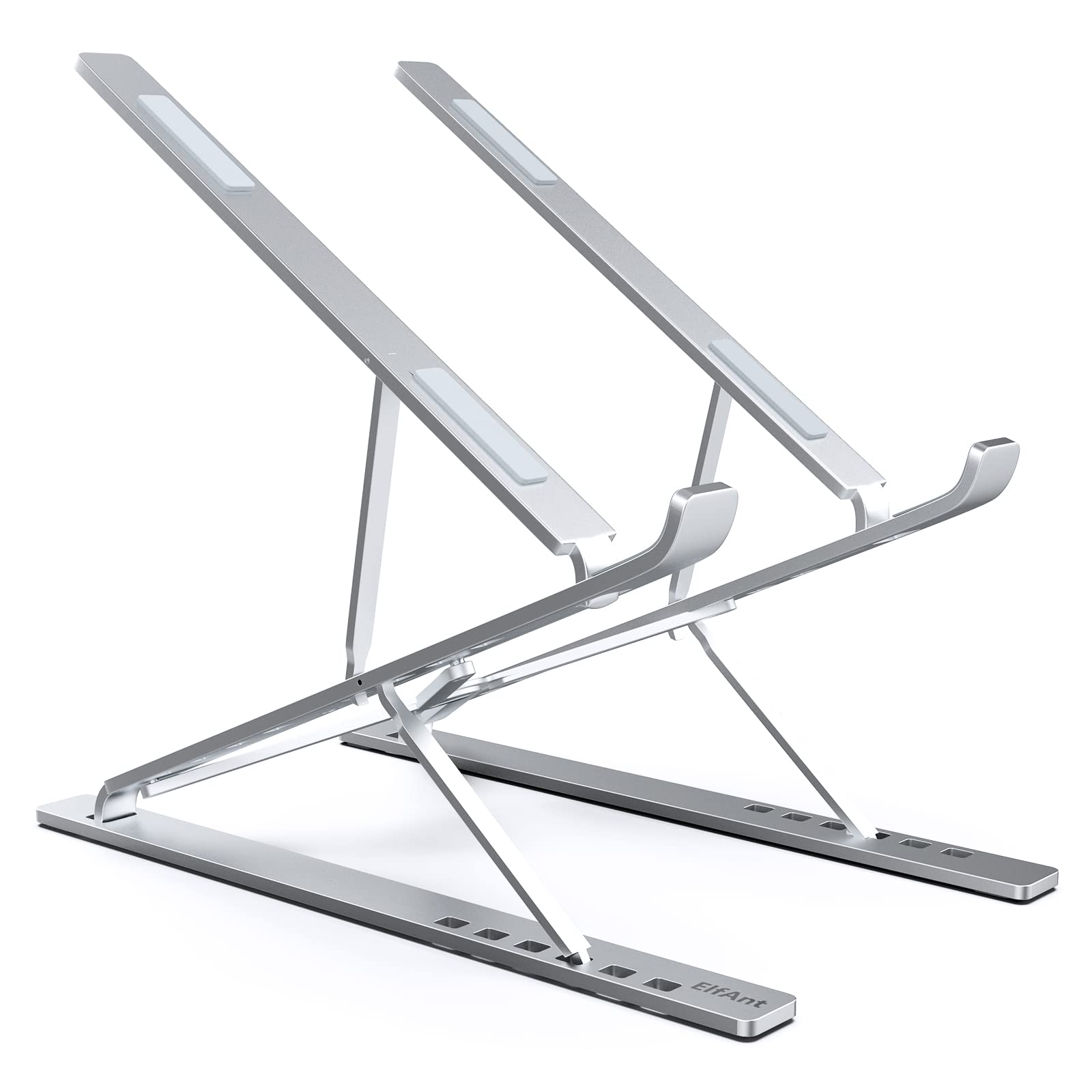 ElfAnt Laptop Stand, Adjustable, Portable, Aluminum Alloy, for 10-inch to 17-inch Laptops and Tablets