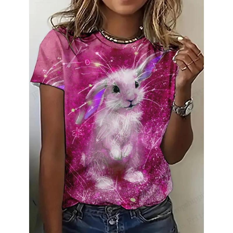 Summer Women T-shirt Cute Cat Pattern 3d Print T Shirt Fashion Casual Short Sleeve T Shirt Female Tops Tee Animal Clothes Girl