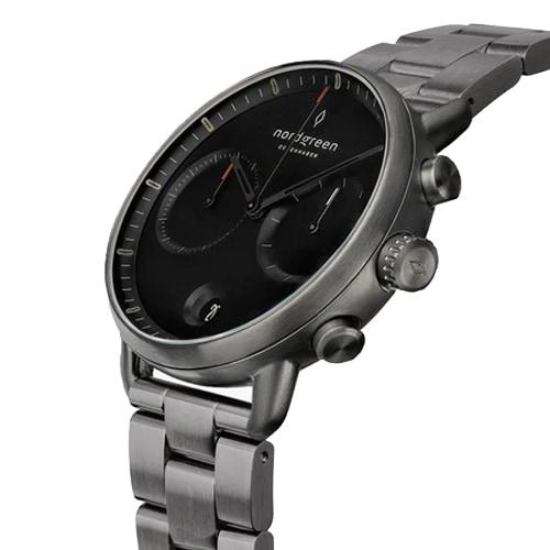 Nordgreen PI Series Unisex Wrist Watch PI42SILEBLXX PI42GM3LGUBL PI42BL3LBLTB Gift Casual Business Sports Student