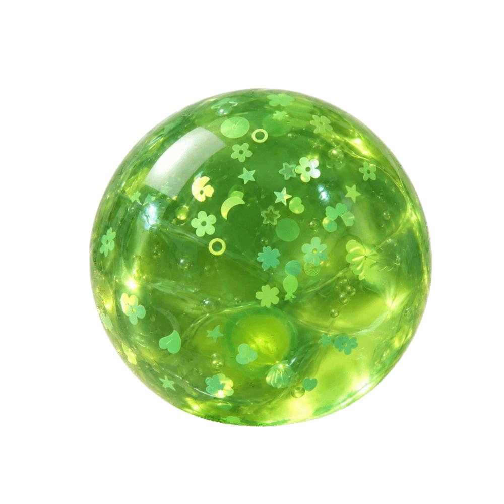 Round Fruit Fidget Squishy Toy Crunch Sound TPR Fidget Toy Desktop Gift