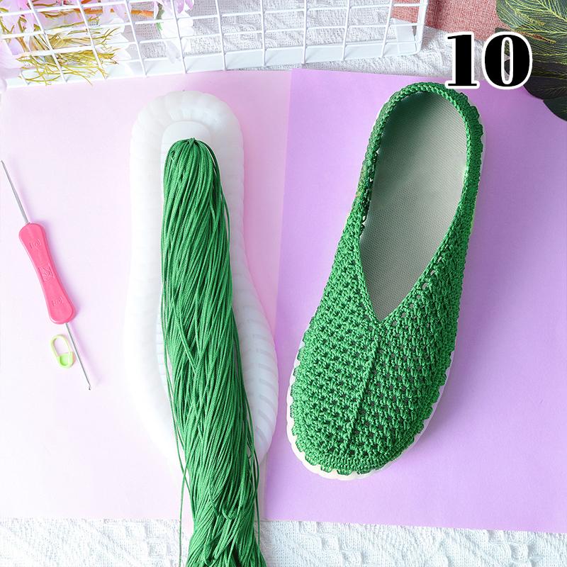 1 komplekts roku darinātas DIY kurpes