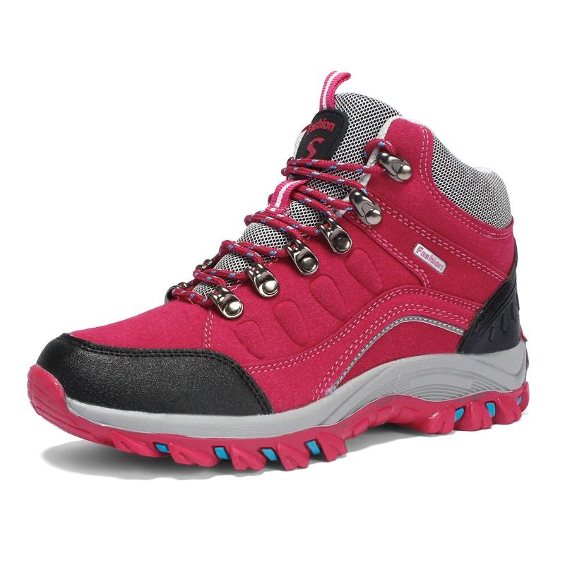 Unisex Outdoor Hiking Shoes Large Size 35-46 Trekking Sneakers for Walking Travel Trail and Casual Adventure Wear