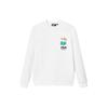 New FILA x Pepe Shimada Sweatshirt Men's Standard White F11M133298F-WT